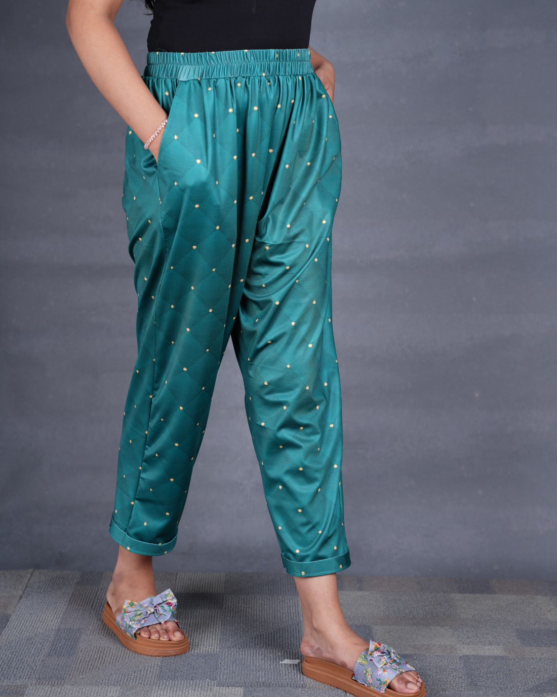 Luxiourious Women Printed Pyjamas (Buy 2 Get 400 OFF)