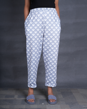 Silver Capitone Women Printed Pyjamas (Buy 2 Get 400 OFF)