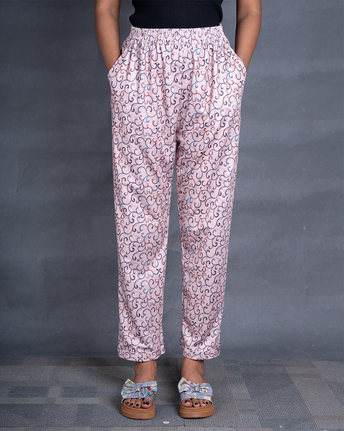 Daisy Delight Women Printed Pyjamas (Buy 2 Get 400 OFF)