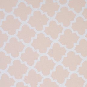 Cream Diamond Design Sofa Slipcover